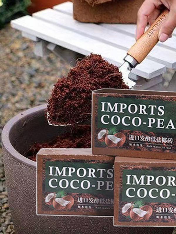 Organic Compressed Coco Coir B - Coco Coir Block ulasan dan harga
